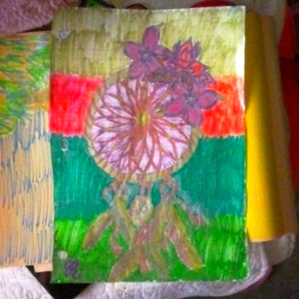 Dream catcher painting